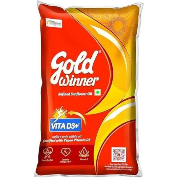 Gold Winner Refined Sunflower Oil